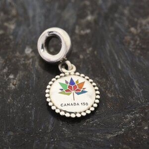 925 Pandora Canada 150 Charm